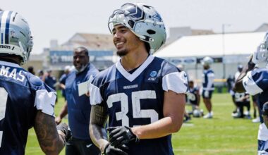 Marist Liufau an early standout in camp, speaks on Eberflus scheme: 'I love it'