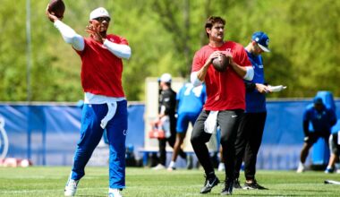 Daniel Jones, Anthony Richardson Sr. and the quarterback competition