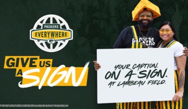 Packers invite fans to enter the ‘Give Us a Sign’ contest