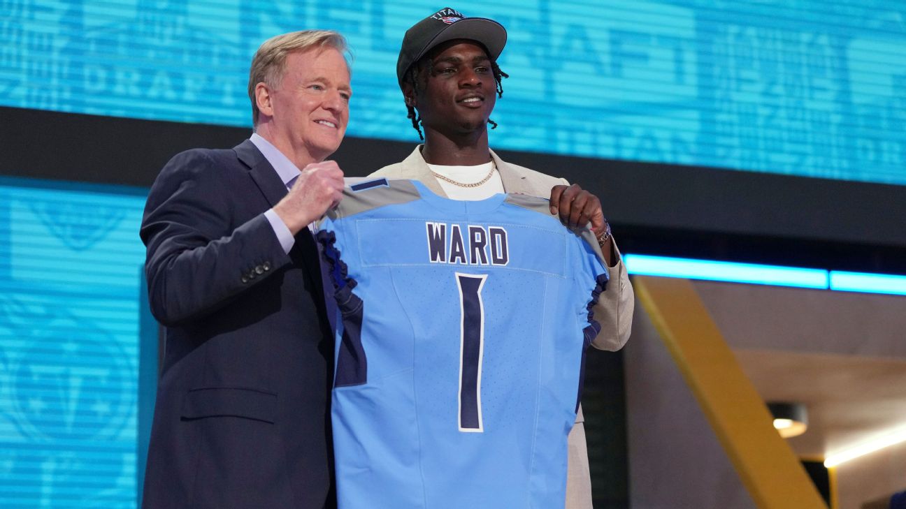 Cam Ward, Ashton Jeanty have best odds for offensive ROY