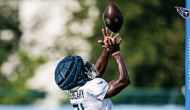 Observations From Wednesday's Titans Practice, as the Team Wrapped Up Its First Week of Training Camp