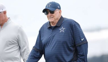 Jerry Jones says Brian Schottenheimer has 'exceeded' expectations, talks camp standouts and contracts