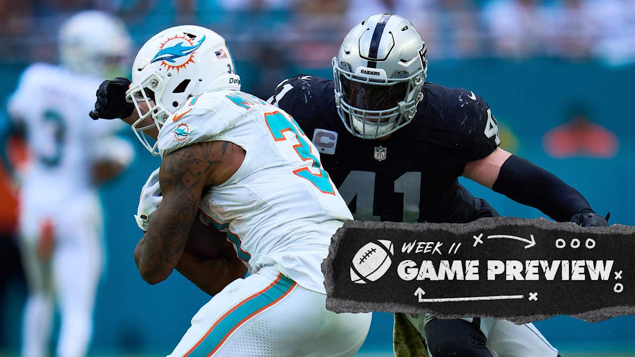 Raiders face Miami Dolphins on the road following bye week