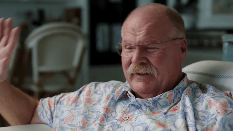 Reid appeared emotional as he discussed the 2024 NFL season