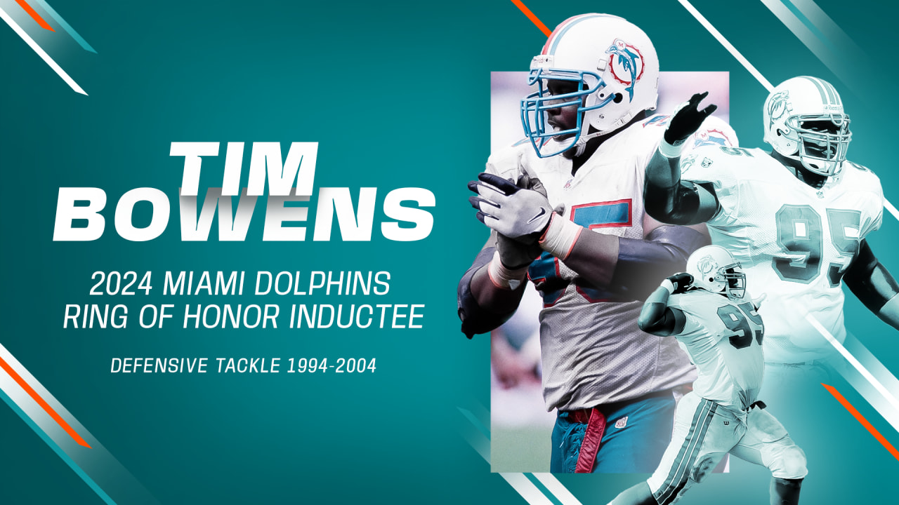 Miami Dolphins Announce Tim Bowens as Next Member of Team’s Ring of Honor