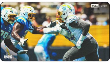 Quentin Johnston's 2 TDs Highlight Monday's Practice