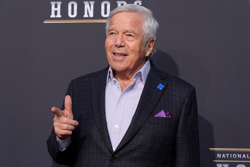 Robert Kraft at the NFL Honors award show.