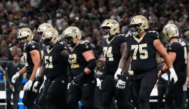 Saints prepared to forge ahead without Pro Bowl center Erik McCoy against Falcons