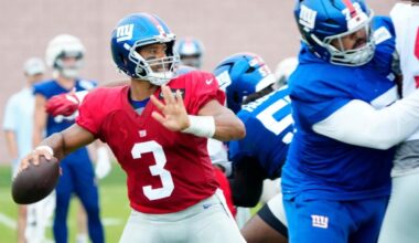 Free 2025 NFL picks, predictions, futures, props, odds, chances: Fade New York Giants in NFC East bets