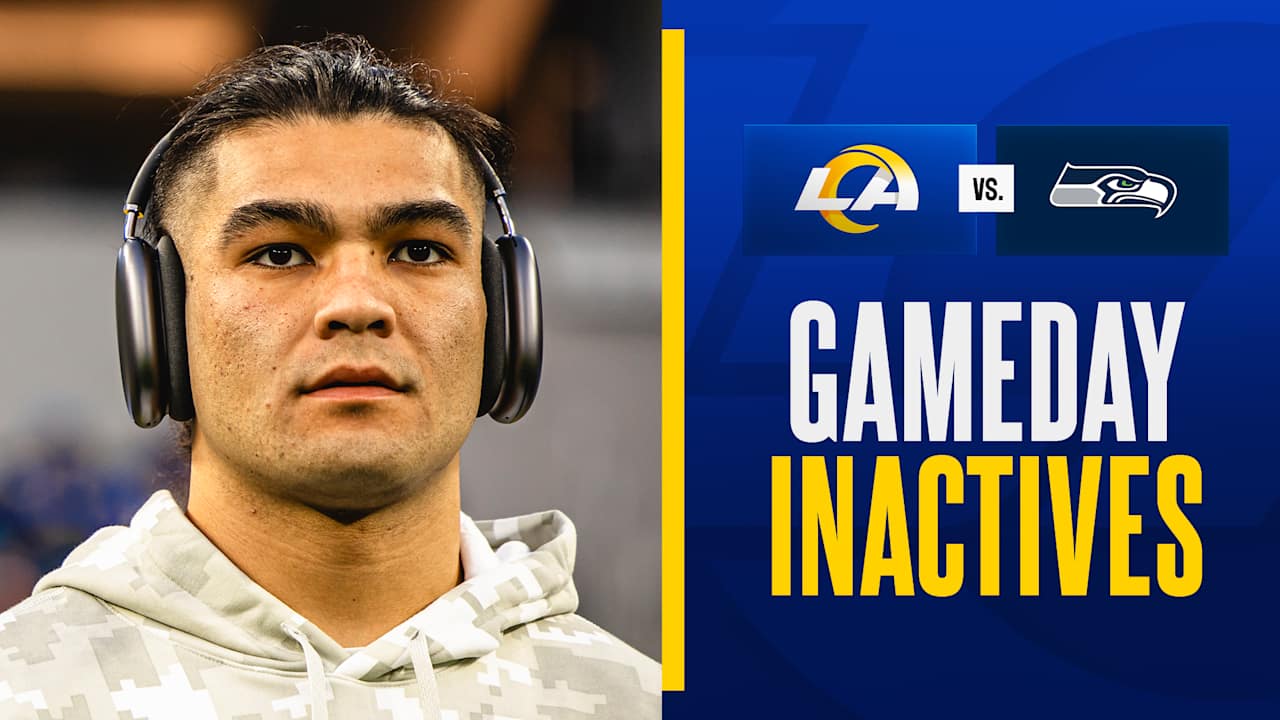 Matthew Stafford, Cooper Kupp, Puka Nacua and Kyren Williams among Rams' inactives for Week 18 vs. Seahawks
