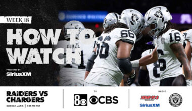 How to watch Las Vegas Raiders vs. Los Angeles Chargers on January 5, 2025