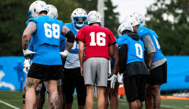 Where Detroit Lions' roster stands heading into training camp