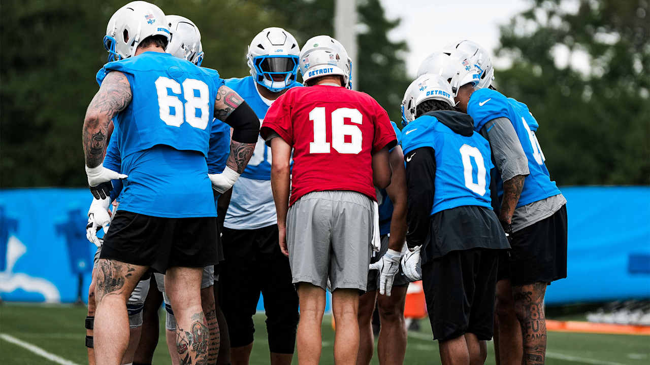 Where Detroit Lions' roster stands heading into training camp