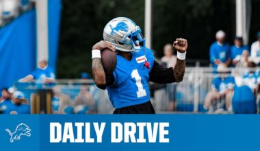 'Get y'all popcorn ready for Jamo (Detroit Lions wide receiver Jameson Williams),' who continues to stand out for Detroit Lions in 2025 training camp.