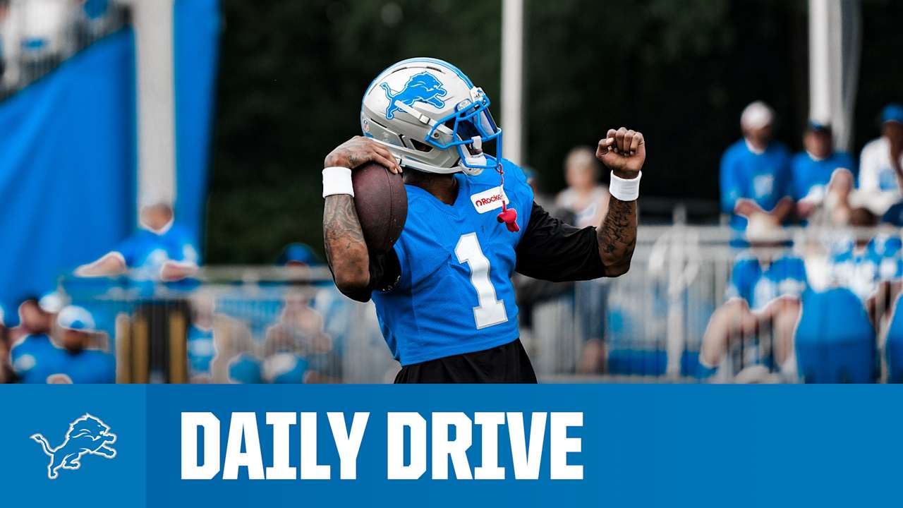 'Get y'all popcorn ready for Jamo (Detroit Lions wide receiver Jameson Williams),' who continues to stand out for Detroit Lions in 2025 training camp.