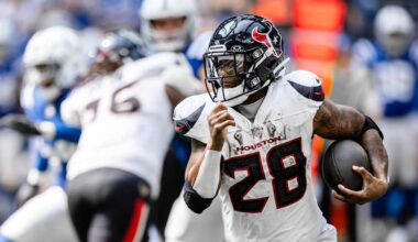 Texans' Joe Mixon has an opportunity to make NFL history against Colts