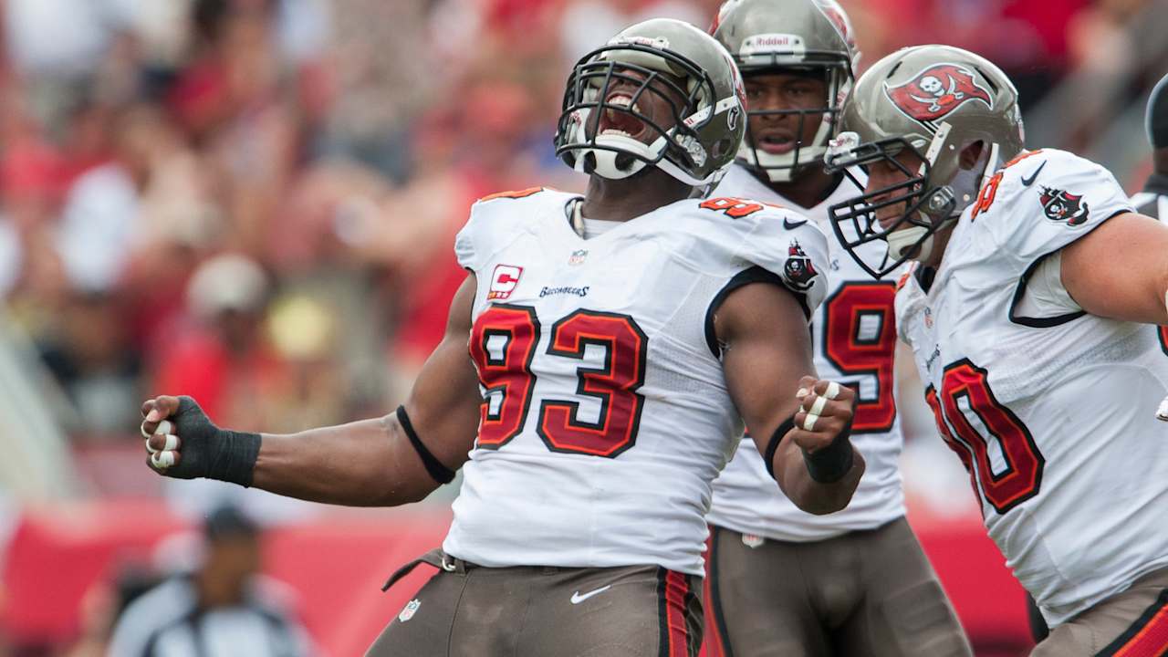 Top Five Sack Artists in Tampa Bay Buccaneers History