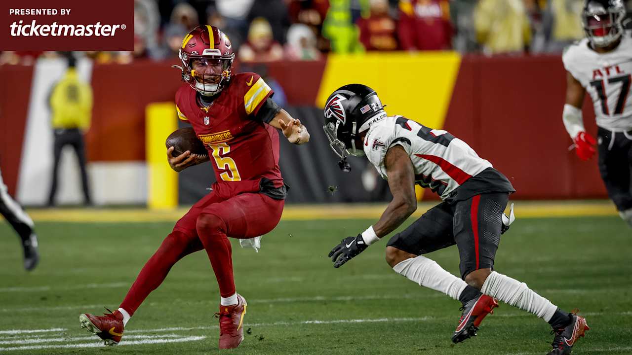 Instant analysis | Jayden Daniels throws 3 TDs in 30-24 OT win over Falcons