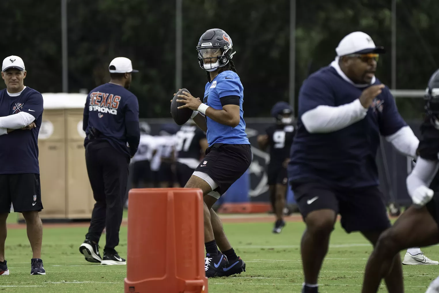 Defense Wins the Day in Seventh Houston Texans Training Camp Practice