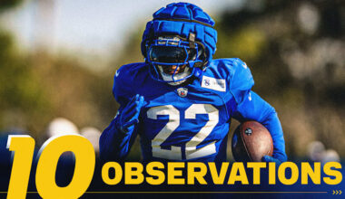 Defense leads way for second-straight practice, but Puka Nacua and Blake Corum's playmaking still shined for offense