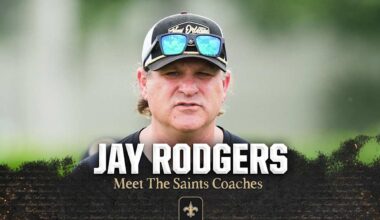 Jay Rodgers | Meet the 2025 New Orleans Saints Coaches