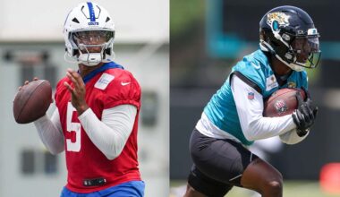 Anthony Richardson, Travis Etienne among veterans who could lose starting roles