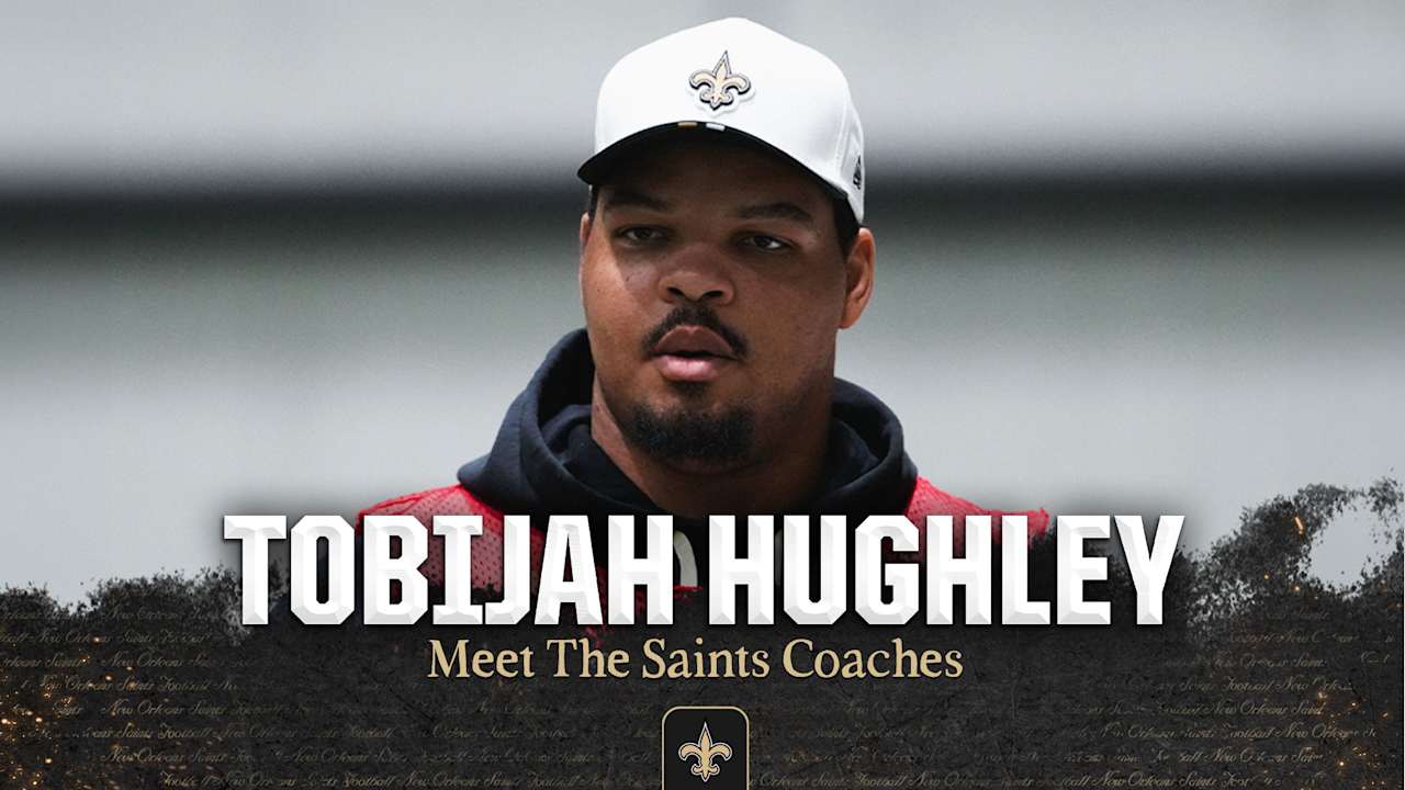 Tobijah Hughley | Meet the 2025 New Orleans Saints Coaches