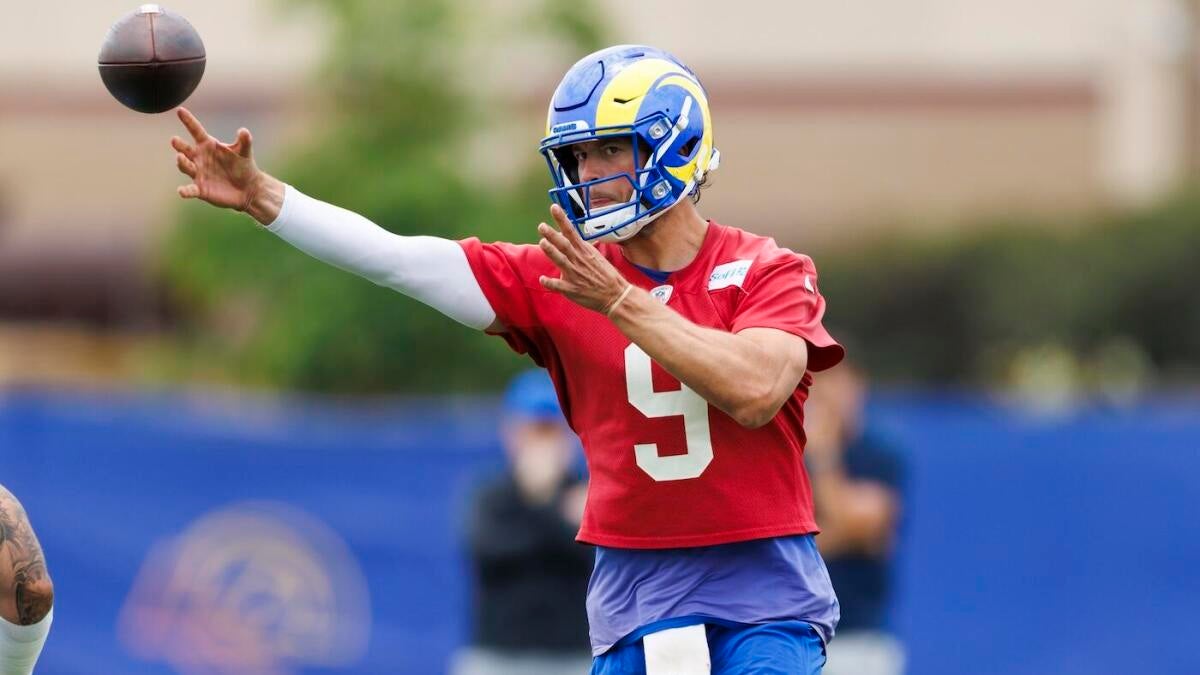 Matthew Stafford injury: Rams QB sidelined in training camp with back soreness, eyes Week 1 availability