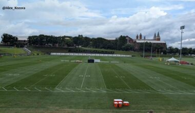 Steelers training camp