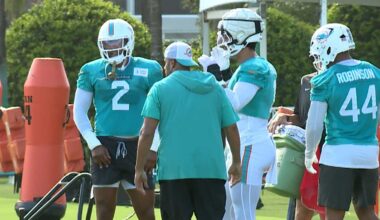 Dolphins front seven turning heads at training camp