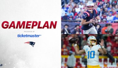 Previewing Drake Maye vs. Justin Herbert in Saturday's Matchup vs. the Chargers 