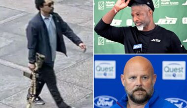 Jets' Aaron Glenn, Giants' Brian Daboll address NYC shooting at NFL office