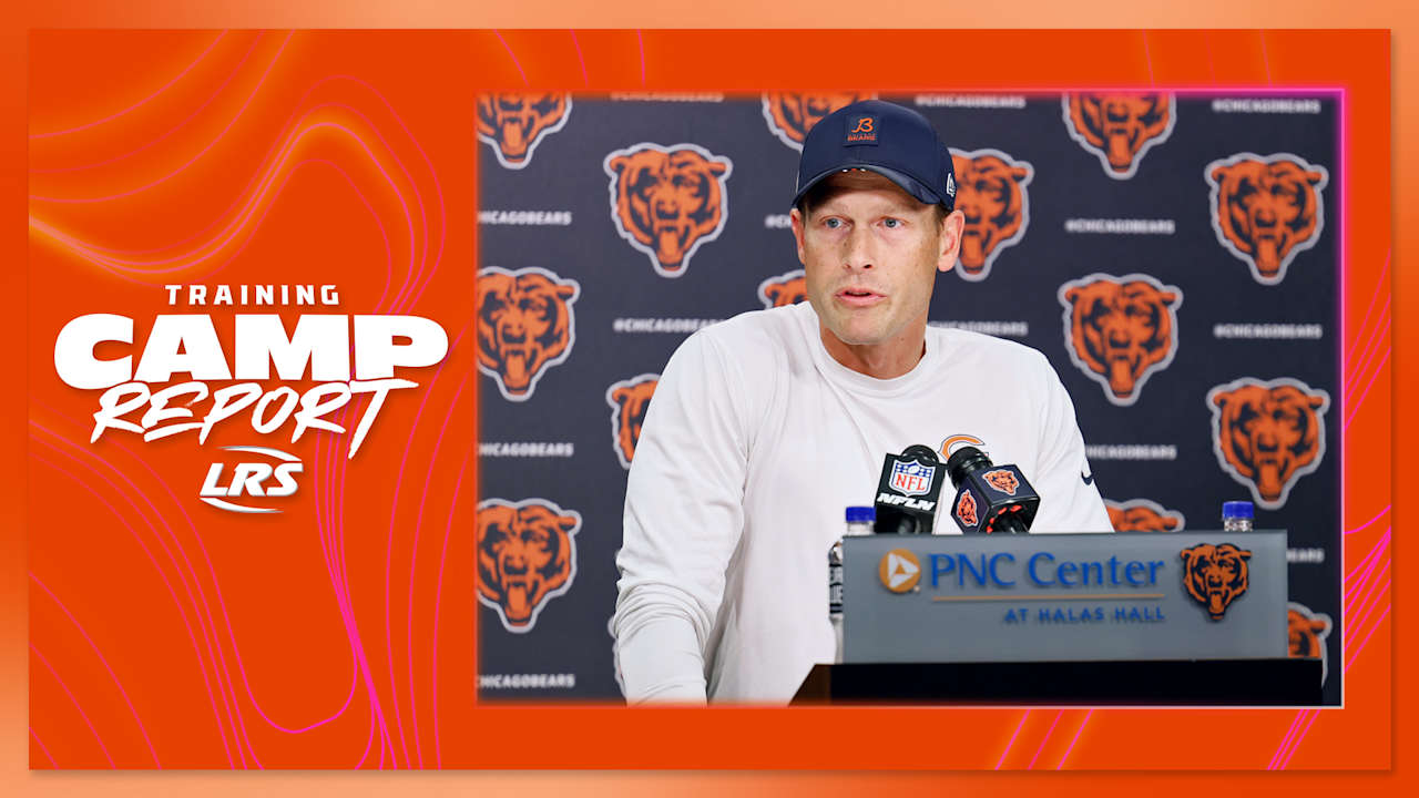 10 things we learned on Day 1 of Bears training camp