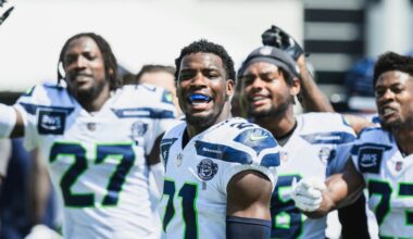 Devon Witherspoon, Quandre Diggs & Jamal Adams Trade Barbs In Practice, But ‘It’s Brotherhood For Life’ Between Current & Former Seahawks