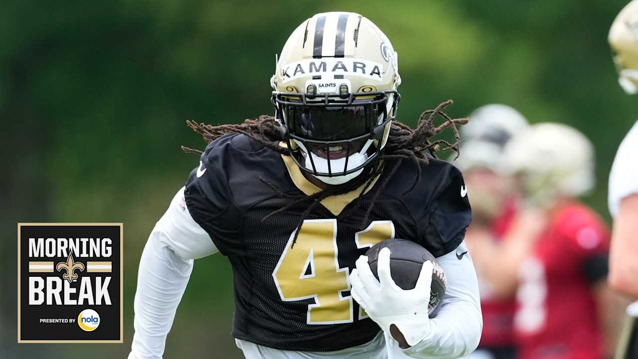 Alvin Kamara continues to anchor Saints run game in 2025