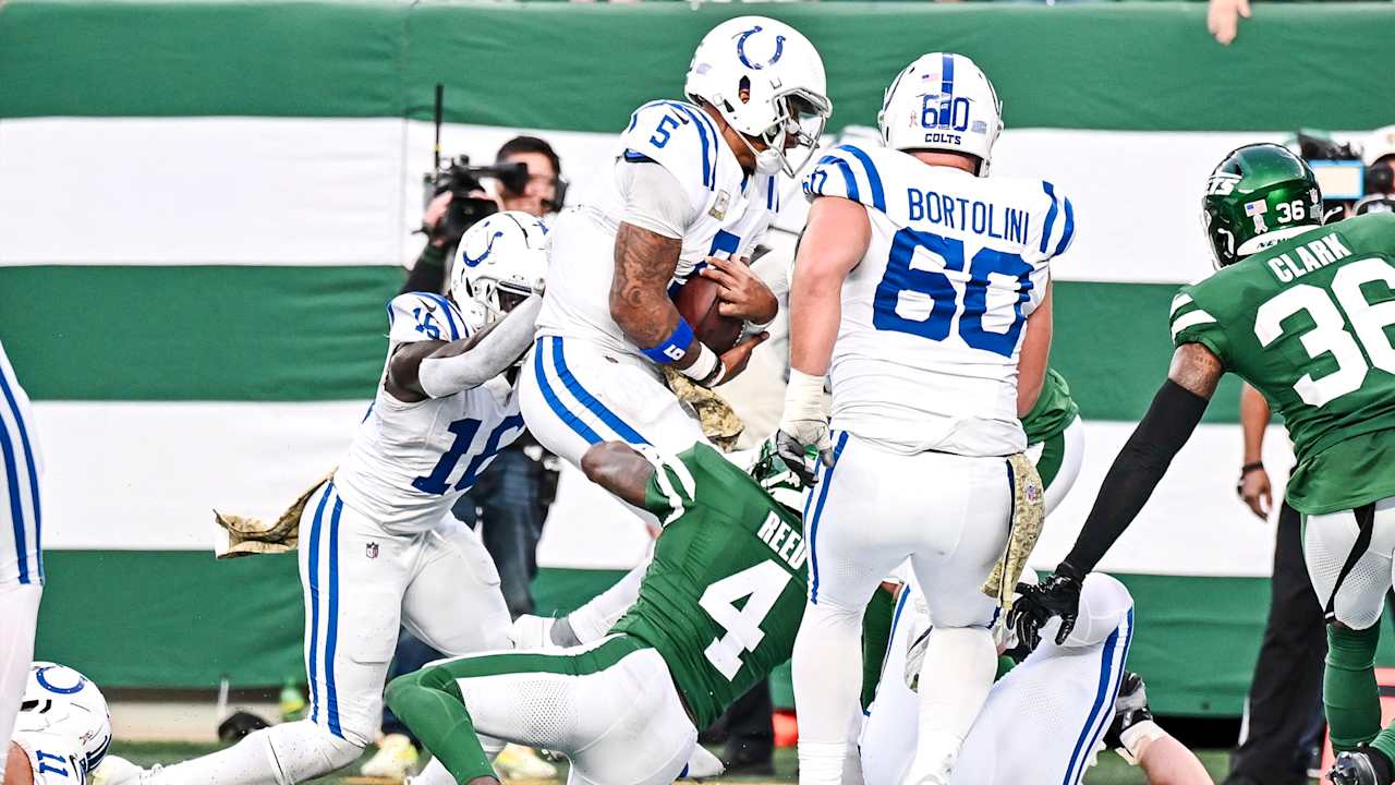 How Anthony Richardson quarterbacked 2 fourth quarter drives to lead Colts past Jets in Week 11