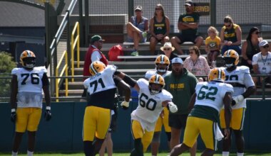 Day Six of Packers Training Camp Gets Chippy