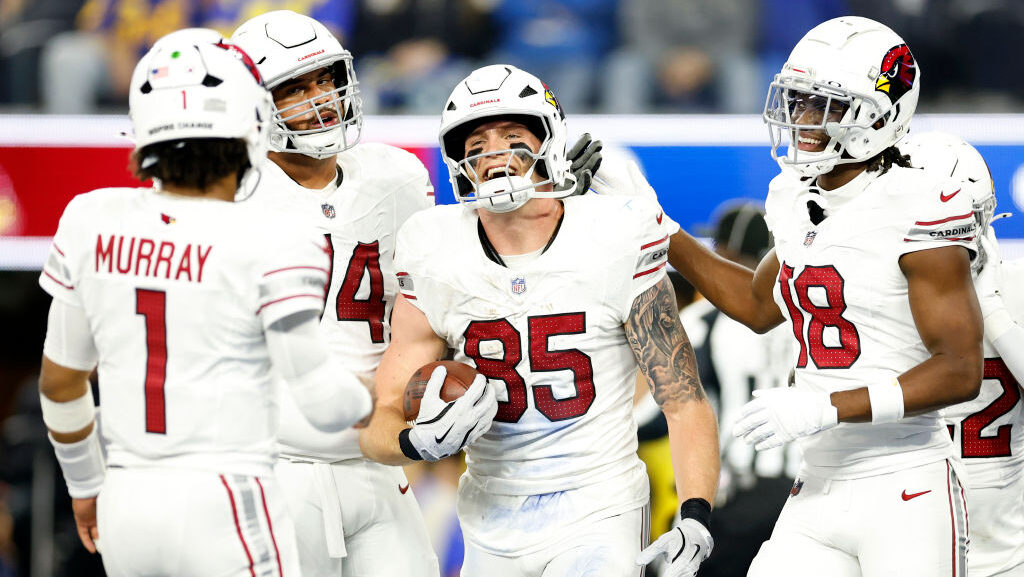 Cardinals TE Trey McBride ranked No. 4 in ESPN's poll for 2025...