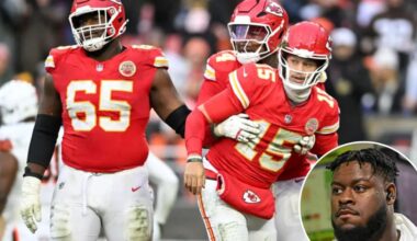 Chiefs give guard Trey Smith record-breaking $94 million contract