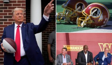 Why the Washington Commanders' owners are thinking hard about Trump's demand they restore the 'Redskins' moniker