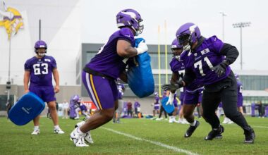 Christian Darrisaw & Will Fries Opening Vikings Camp without Injury Designations