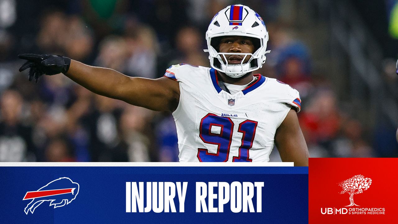 Bills rule out four players vs. Texans