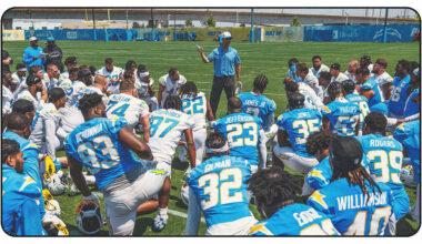 Chargers 2025 Training Camp Live Updates