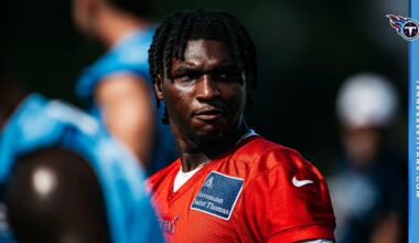 Titans Rookie QB Cam Ward on a Mission to Be Ready for Week One as Training Camp Begins