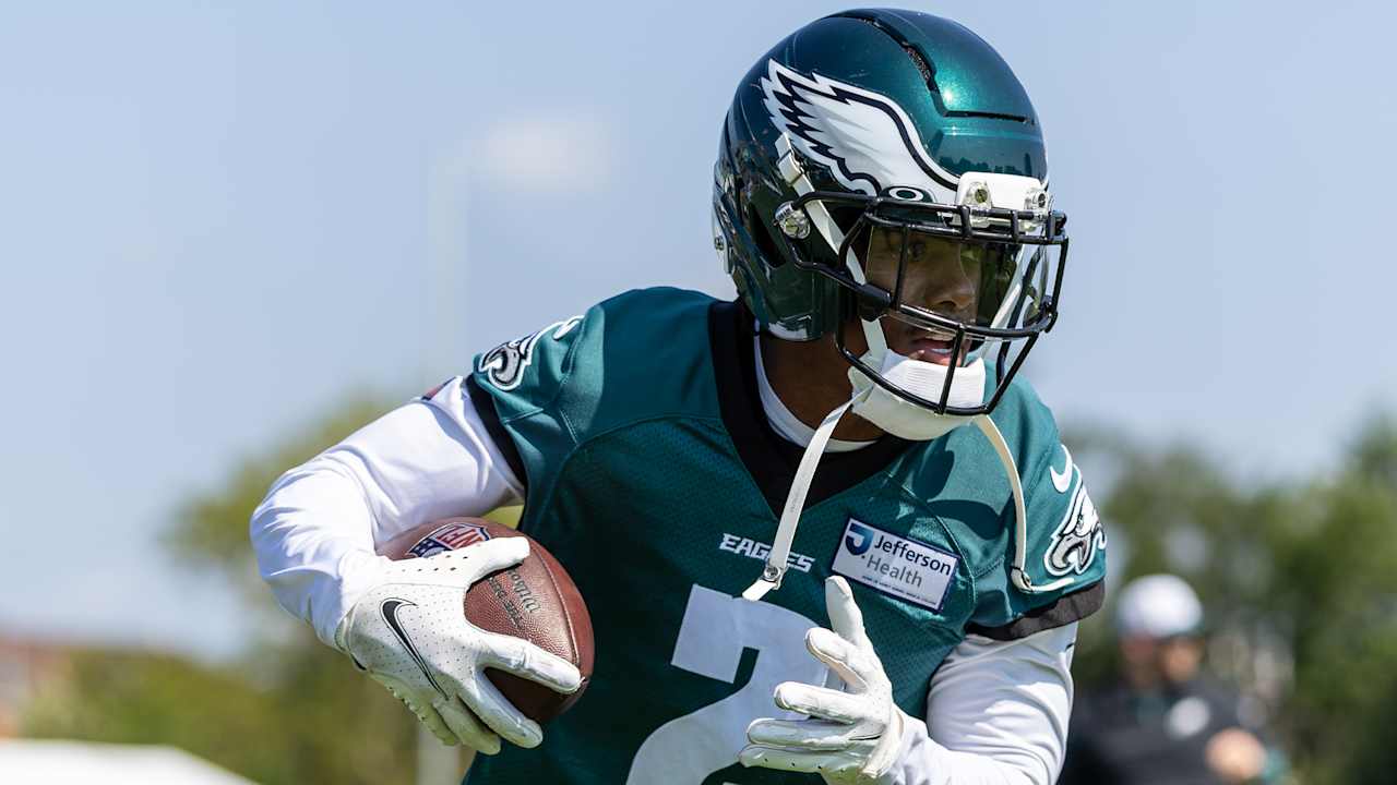 Jahan Dotson is ready for Year 2 with the Eagles