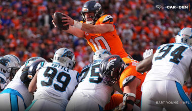 QB Bo Nix posts best game as a pro, sets Broncos rookie QB win mark with victory over Panthers