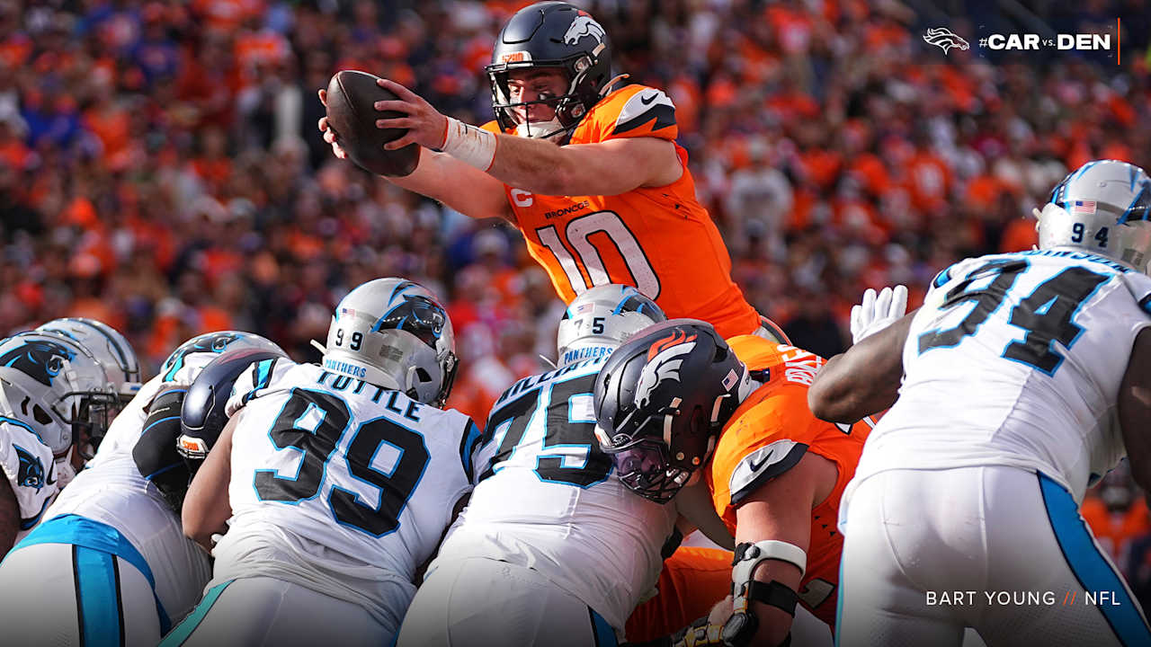 QB Bo Nix posts best game as a pro, sets Broncos rookie QB win mark with victory over Panthers