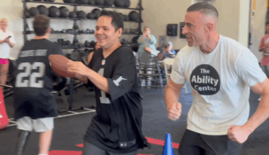 Raiders and LVAC partner with local nonprofit for inclusive football camp