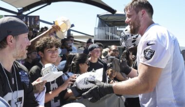 Raiders sign Kolton Miller to 3-year, $66 million extension, AP source says