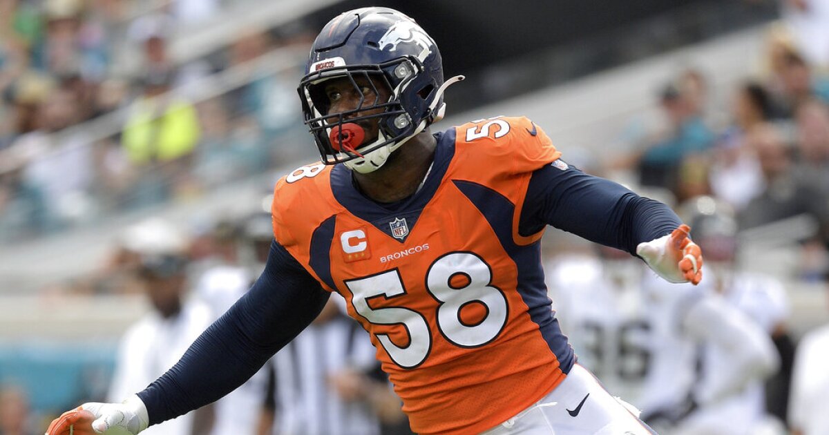 Former Bronco Von Miller signing 1-year deal with the Washington Commanders: AP
